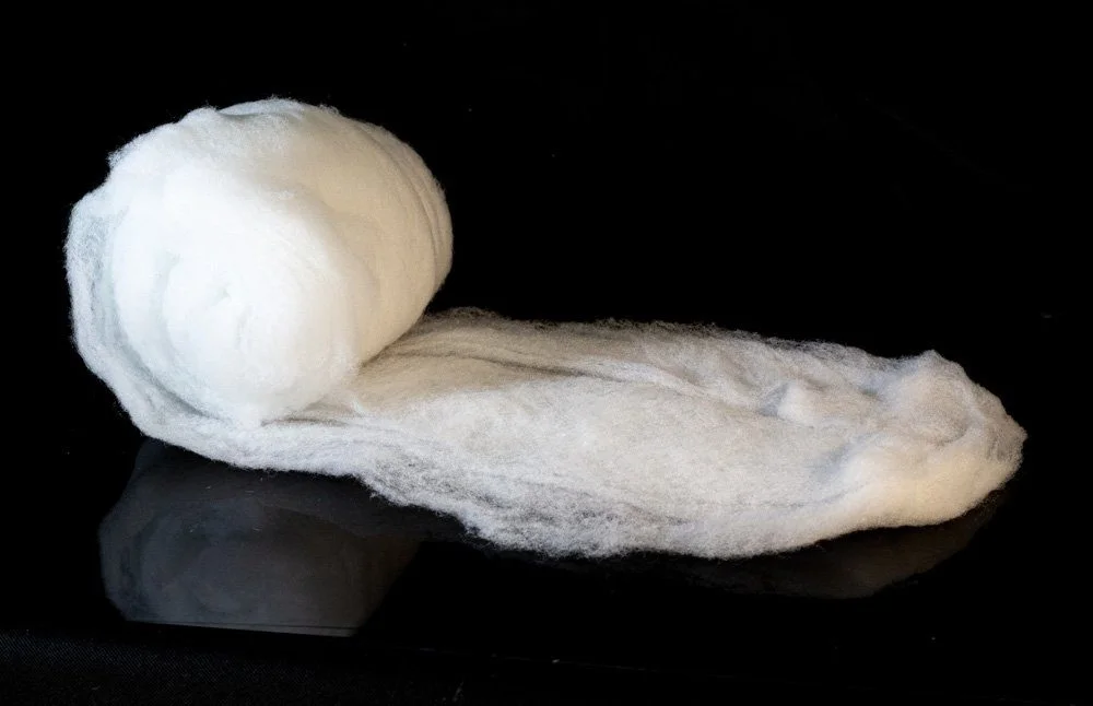 Dekowatte „Schneeeffekt“ – 100 g, für Weihnachtskrippen & Winterlandschaften
